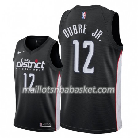 Maillot Homme Washington Wizards Kelly Oubre Jr. 12 2018-19 Nike City Edition Noir Swingman